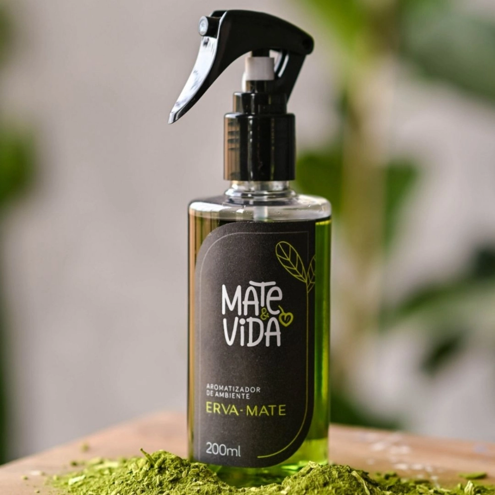 Aromatizador de Ambientes com Extrato de Erva-Mate 200 ml (Caixa com 5 unidades)