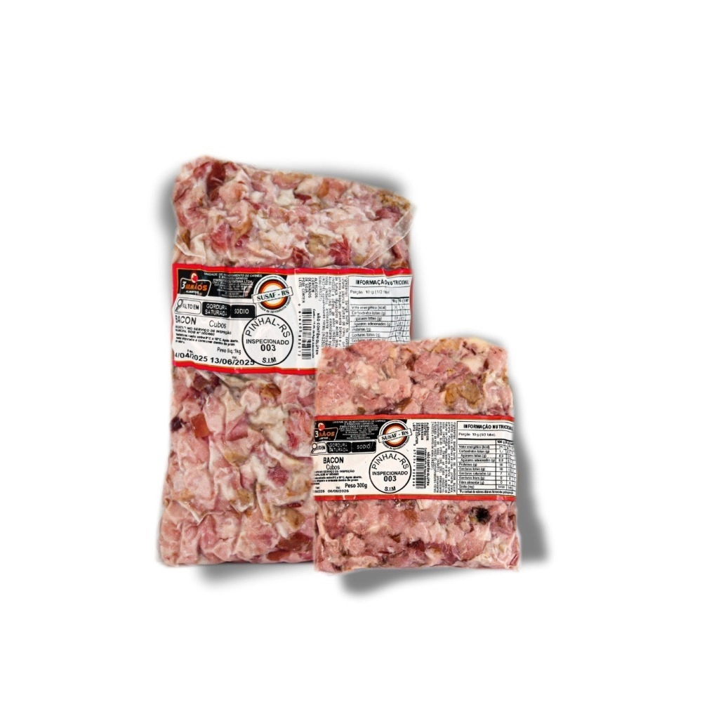 BACON EM CUBOS 300g
