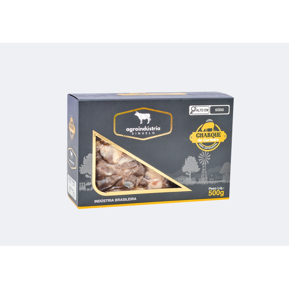 Charque de Cordeiro Artesanal 500g 