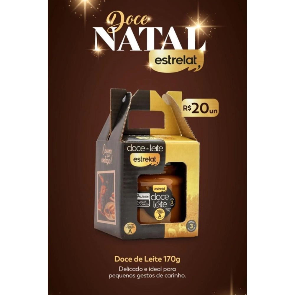 Doce de leite 170g com embalagem