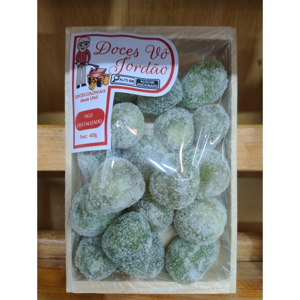 Figo Cristalizado 5 caixas de 400g