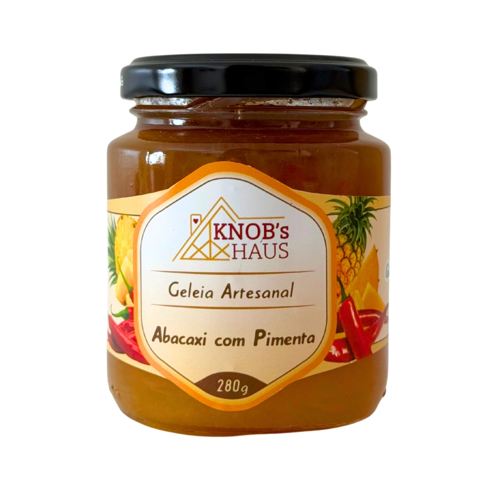Geleia de Abacaxi com Pimenta 280g (Caixa com 6 Und.)