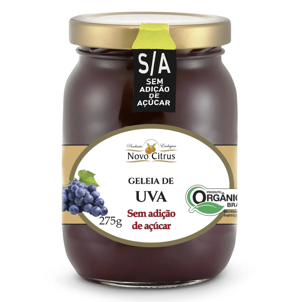 Geleia de Uva Sem Adição de Açúcar 275 g