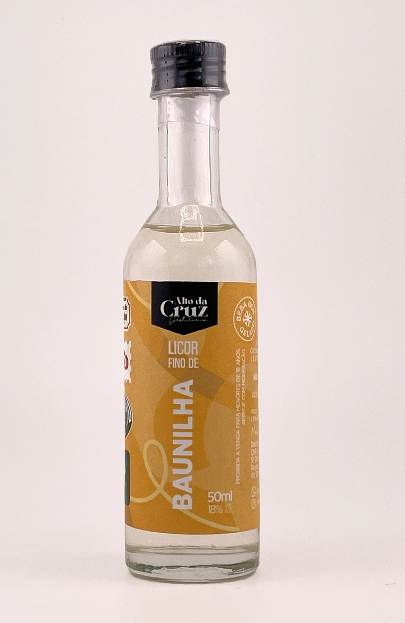 Licor Fino de Baunilha 50ml