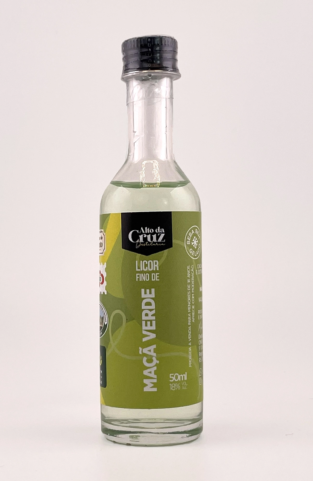 Licor Fino de Maça Verde 50ml