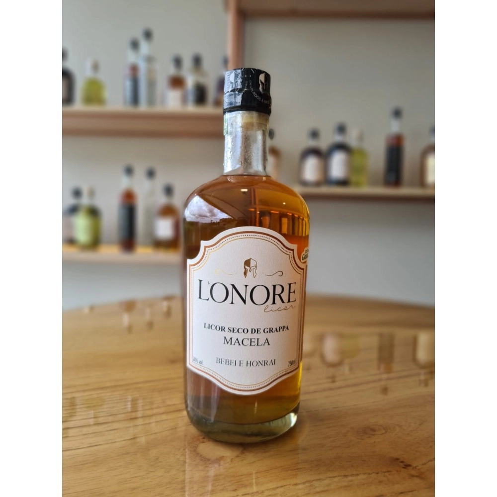 LICOR SECO DE GRAPPA COM MACELA 750ML