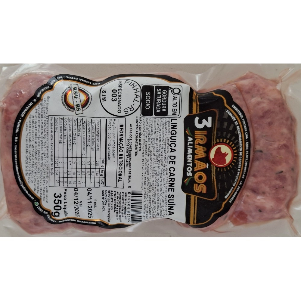 LINGUIÇA DE CARNE SUINA 350g