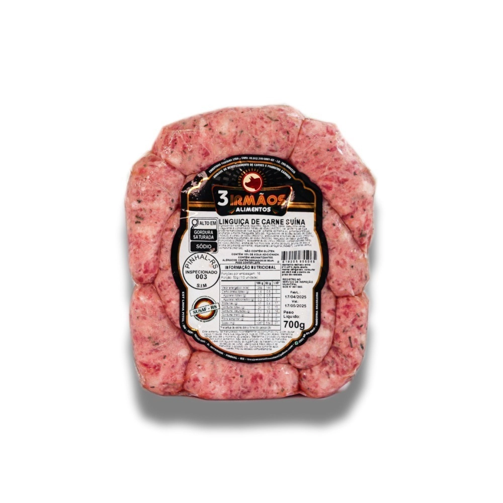LINGUIÇA DE CARNE SUINA 700g