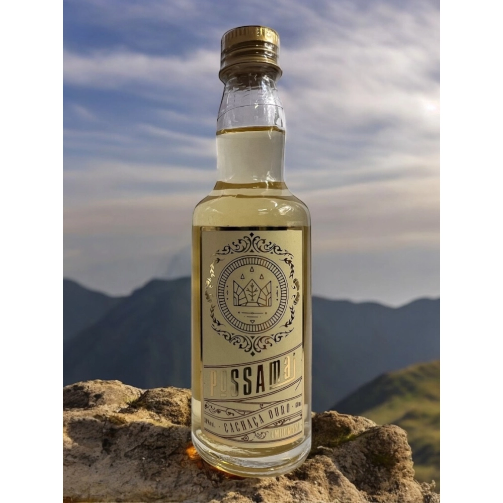 Possamai Cachaça Ouro Amburana 60 ml - 38% vol