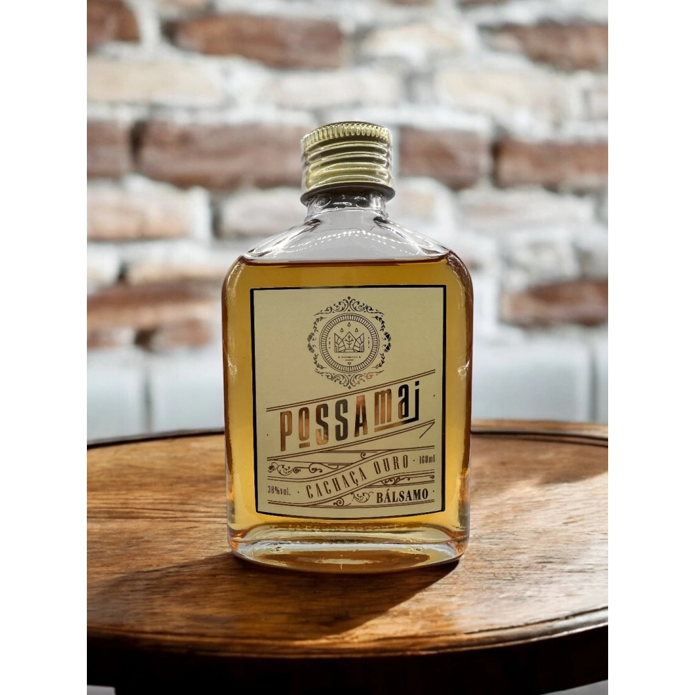 Possamai Cachaça Ouro Bálsamo 160 ml - 38% vol