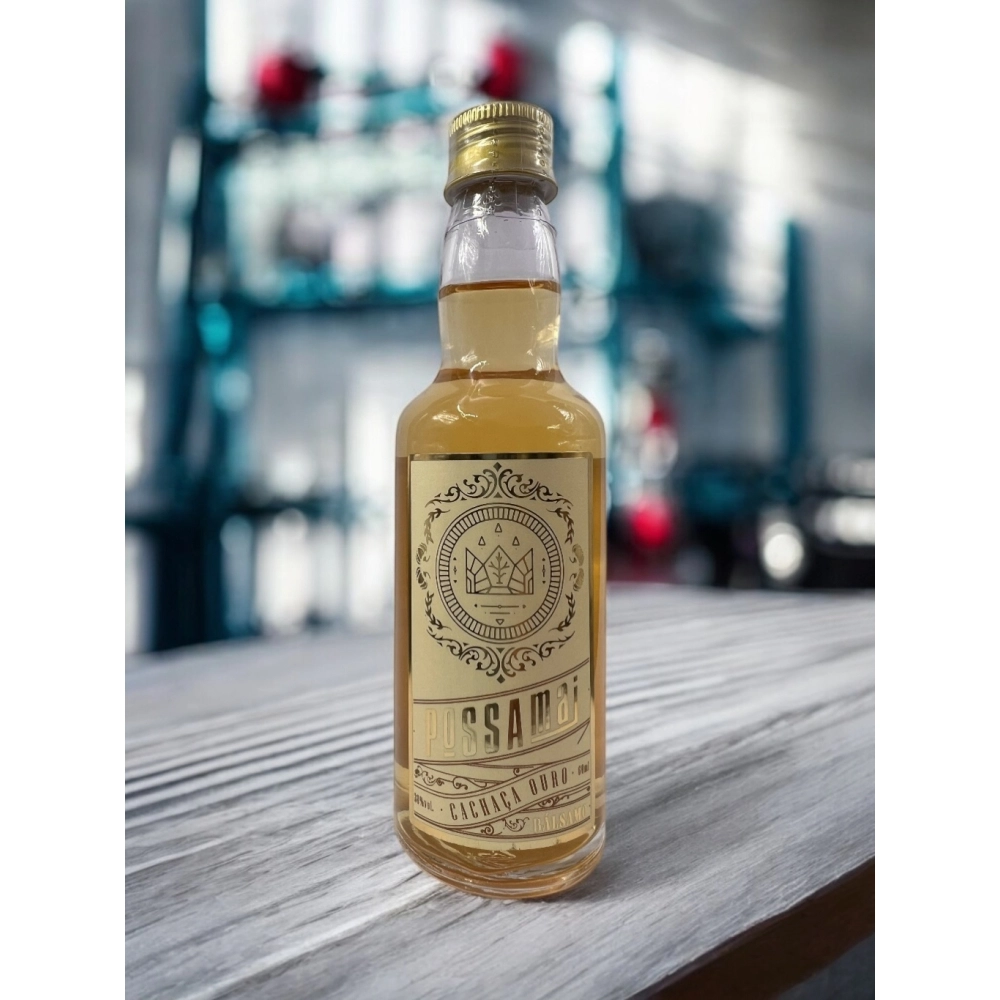 Possamai Cachaça Ouro Bálsamo 60 ml - 38% vol