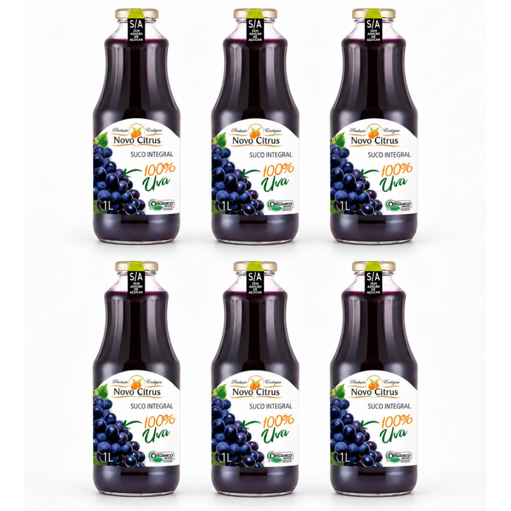 SUCO DE UVA NOVO CITRUS 1 L CX