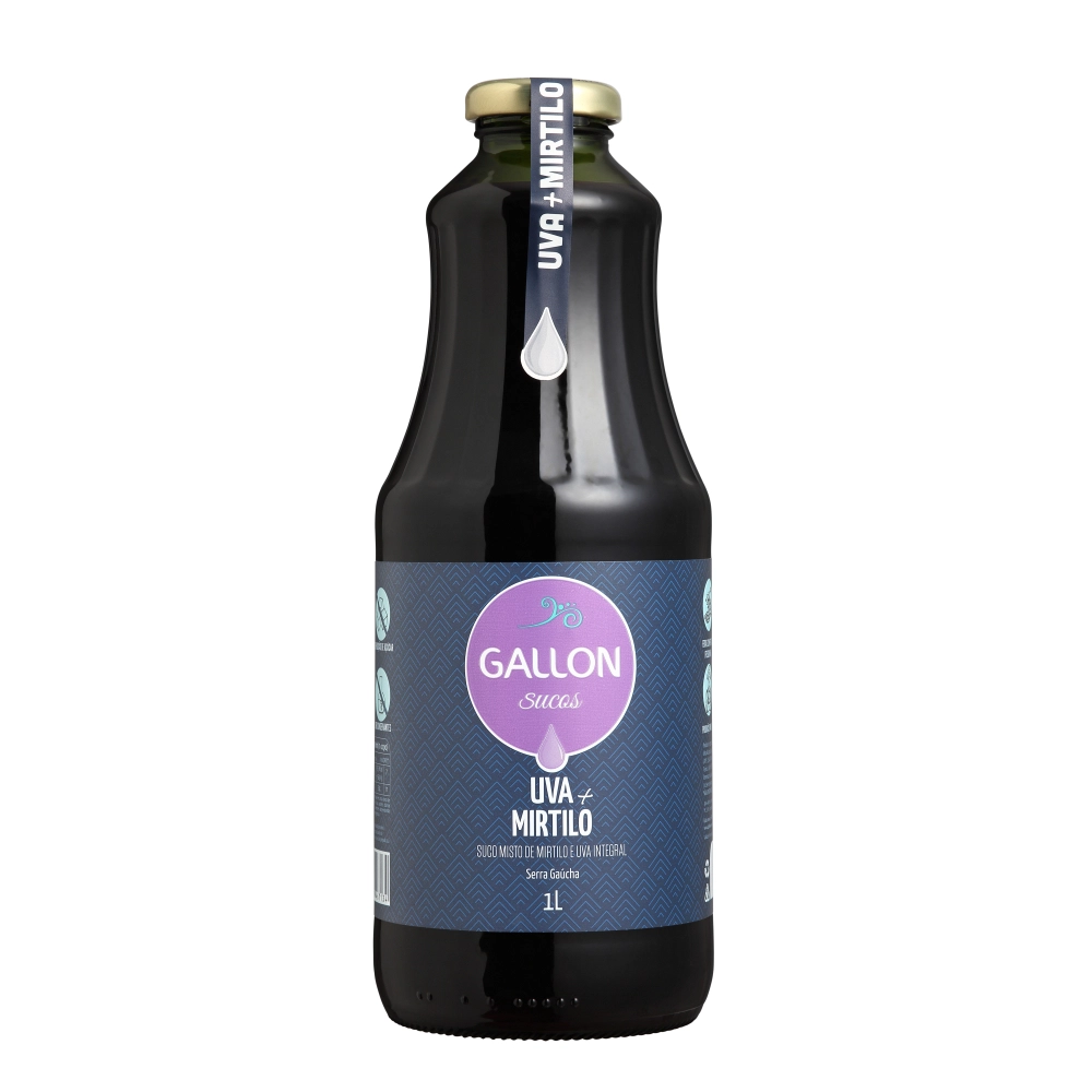 Suco Misto Mirtilo com Uva 1l