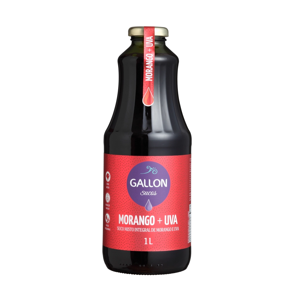 Suco Misto Morango com Uva 1l