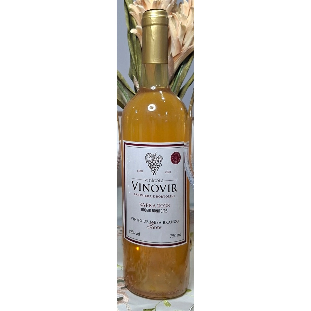 VINHO DE MESA BRANCO SECO 750 ML - BRANCO