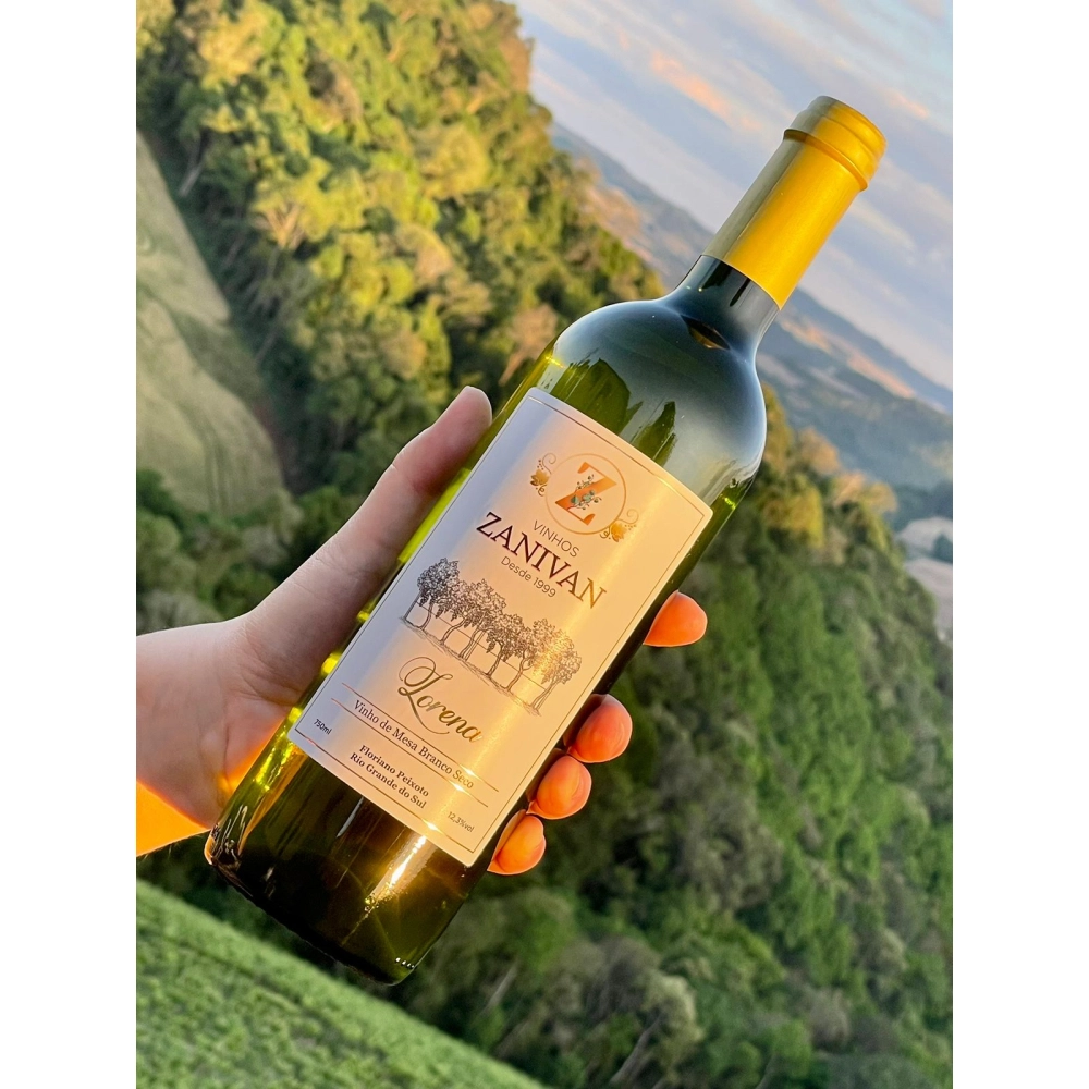 Vinho de Mesa Branco Seco Lorena caixa com 6 unidades