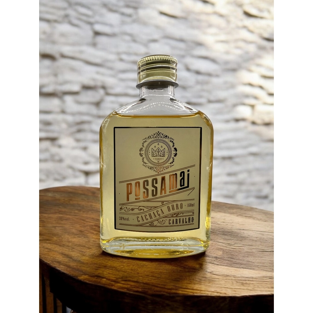 Possamai Cachaça Ouro Carvalho 160 ml - 38% vol
